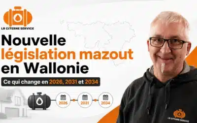 Chaudière au mazout en Wallonie : nouvelle loi 2026-2031